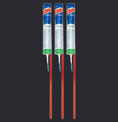 GLITTERING LIGHT ROCKET